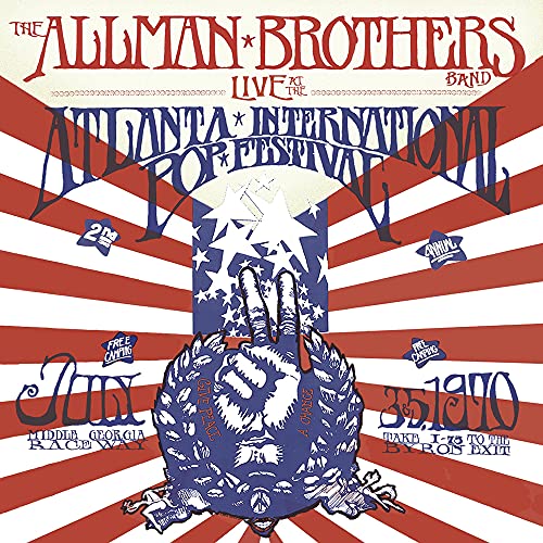 ALLMAN BROTHERS BAND - LIVE AT THE ATLANTA INTERNATIONAL POP FESTIVAL JULY 3 & 5, 1970 (CD) Hot on Sale