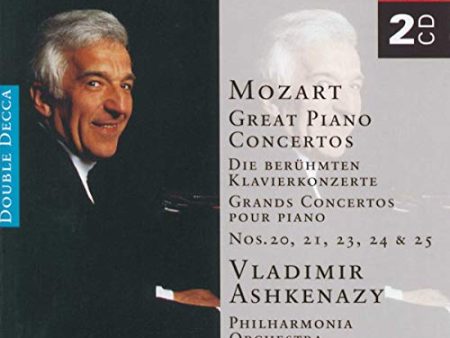 ASHKENAZY, VLADIMIR - PIANO CONCERTOS 20 21 23 24 25 (CD) Fashion