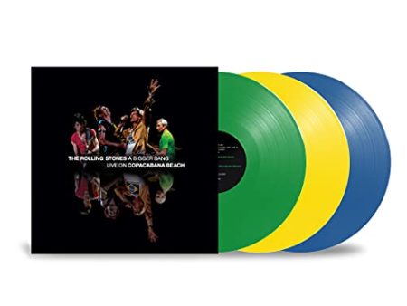 THE ROLLING STONES - A BIGGER BANG LIVE ON COPACABANA BEACH (MULTI COLOR G Y B 3LP) on Sale