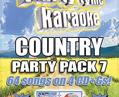 SYBERSOUND KARAOKE - COUNTRY PARTY PACK 7 (CD) Sale