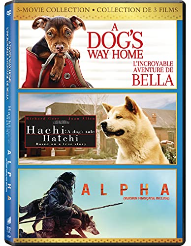 ALPHA (2018)   DOG S WAY HOME, A   HACHI: A DOG S TALE - SET (BILINGUAL) Online Sale