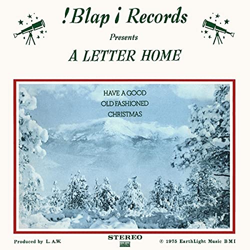 A LETTER HOME - HAVE A GOOD OLD FASHIONED CHRISTMAS (WHITE VINYL) Discount