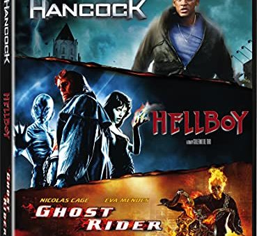 GHOST RIDER   HANCOCK   HELLBOY - SET (BILINGUAL) For Discount