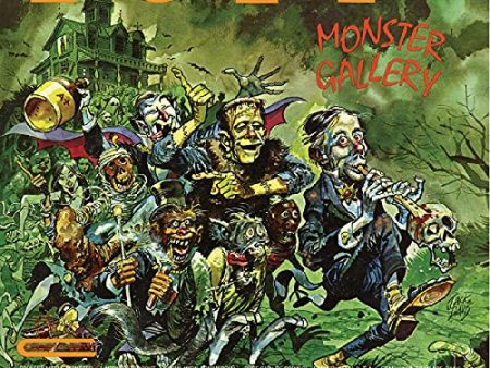 ZACHERLE - ZACHERLE S MONSTER GALLERY (CLEAR WITH GREEN SWIRL VINYL) on Sale