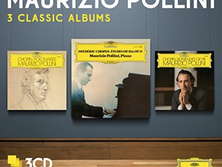 POLLINI, MAURIZIO - POLLINI - THREE CLASSIC ALBUMS [3 CD][LIMITED EDITION] (CD) Online Hot Sale