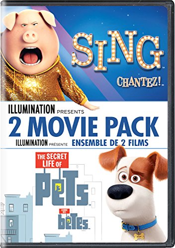 ILLUMINATION PRESENTS: 2-MOVIE PACK (SING   THE SECRET LIFE OF PETS) (SOUS-TITRES FRANAIS) Hot on Sale