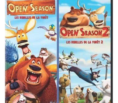 OPEN SEASON 1 & 2 (DOUBLE FEATURE, 2 DISCS) BILINGUAL Online Sale