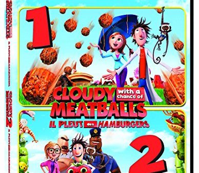 CLOUDY WITH A CHANCE OF MEATBALLS   CLOUDY WITH A CHANCE OF MEATBALLS 2 (BILINGUAL) For Sale