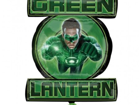 Green Lantern Supershape Balloon 21 x 24in on Sale