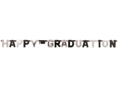 Graduation Large Foil Letter Banner 8.33ft x 6.5in Sale