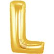 Letter L Gold Foil Balloon 100cm Sale