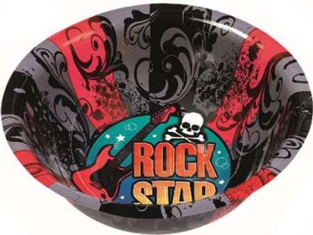 Rock Star Vacuum Form Bowl 11in For Sale