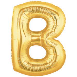 Letter B Gold Foil Balloon 100cm Hot on Sale