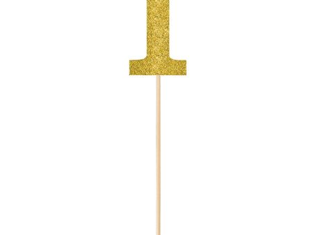 #1 Gold Large Glitter Pick Online