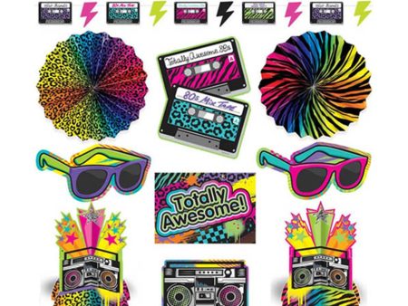 Totally 80 s Decorating Kit 10pcs Online Sale