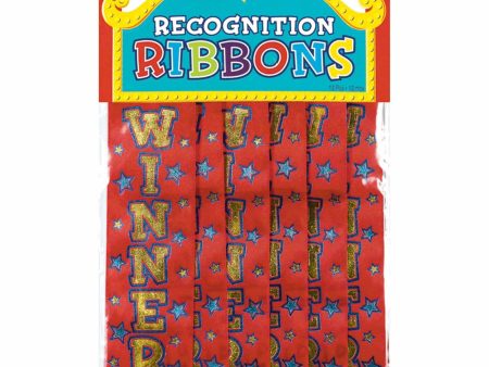 Winner Recognition Ribbons 12pcs Online now