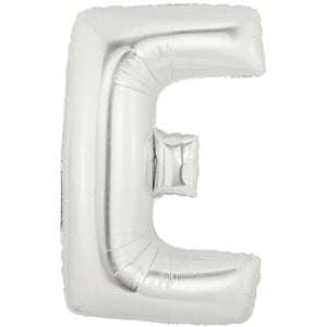 Letter E Silver Foil Balloon 100cm Online Hot Sale