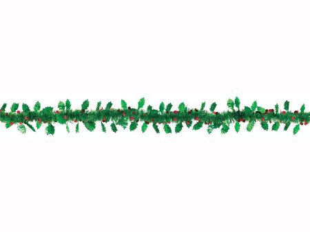 Christmas Hollyberries Value Garland Online now