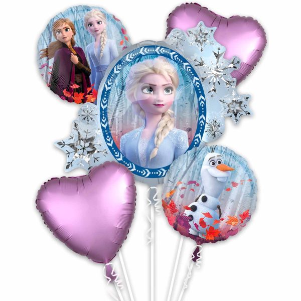 Frozen 2 Balloon Bouquet 5pcs Sale