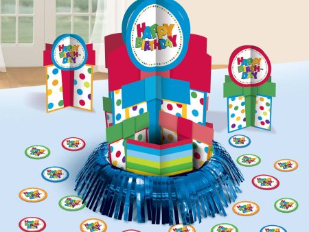 Happy Birthday Boy Table Decorating Kit Online now