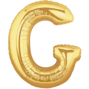 Letter G Gold Foil Balloon 100cm For Sale