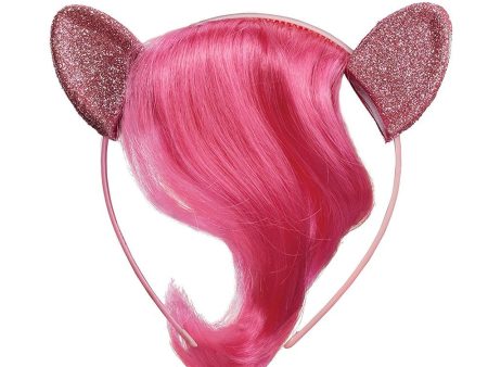 Child Pinkie Pie Headpiece With Hair Fashion