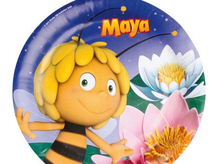 Bee Maya Plates 9in, 8pcs For Sale