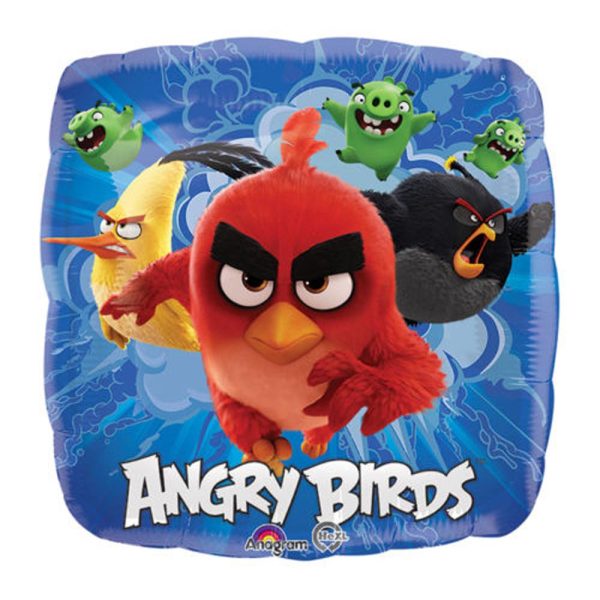 Angry Birds Movie Square Balloon 18in Sale