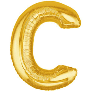 Letter C Gold Foil Balloon 100cm Online