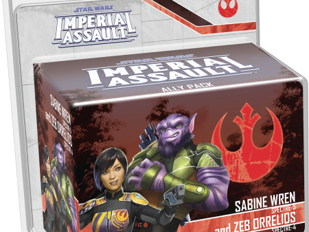 Star Wars: Imperial Assault - Sabine Wren and Zeb Orrelios Ally Pack Online