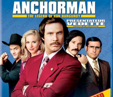 ANCHORMAN: THE LEGEND OF RON BURGUNDY (EXTENDED VERSION) (BILINGUAL) [BLU-RAY] For Cheap