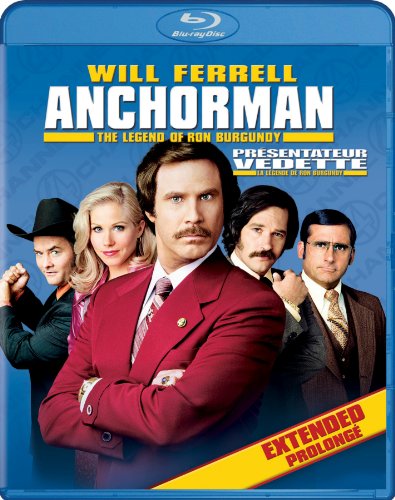 ANCHORMAN: THE LEGEND OF RON BURGUNDY (EXTENDED VERSION) (BILINGUAL) [BLU-RAY] For Cheap