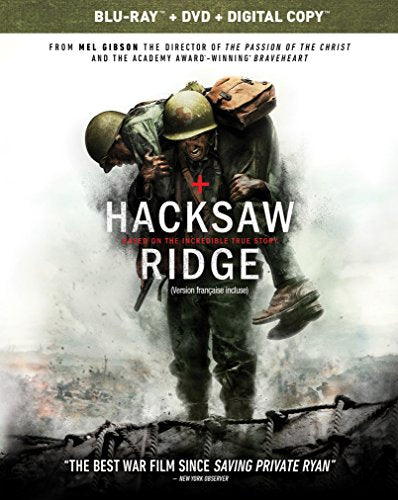 HACKSAW RIDGE [BLU-RAY + DVD + DIGITAL HD] Hot on Sale